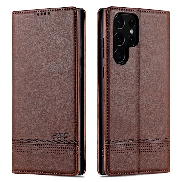 Samsung Galaxy S25 Ultra  Plånboksfodral med funktion & stil Röd