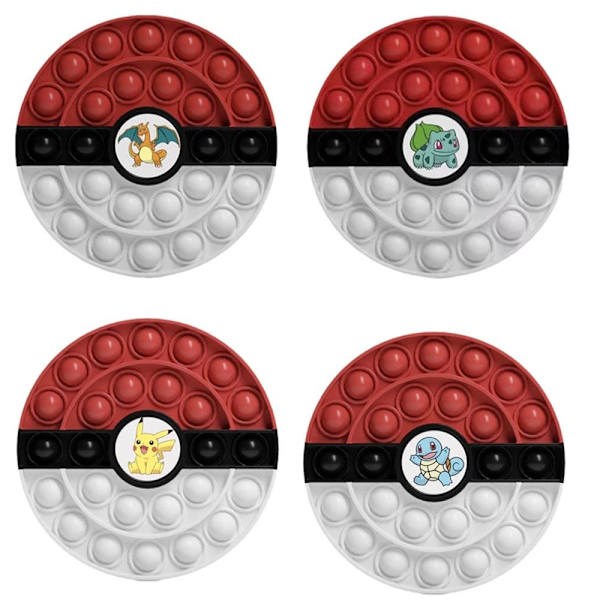 Fidget Toy Simple Dimple Pop It Pokéboll Charizard