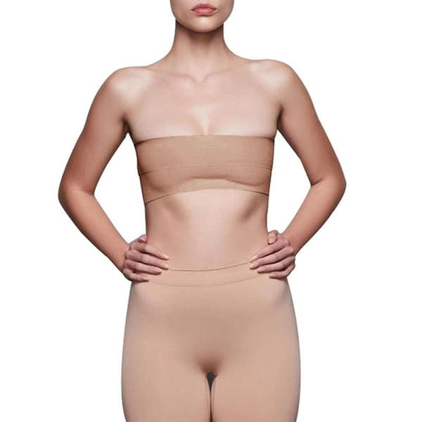Självhäftande BH Bröst Tejp (Vattentätt) Beige 6.5CM BREDD