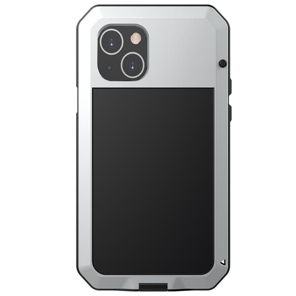 iPhone 13 Mini - HEAVY DUTY Skal i Aluminium Silver