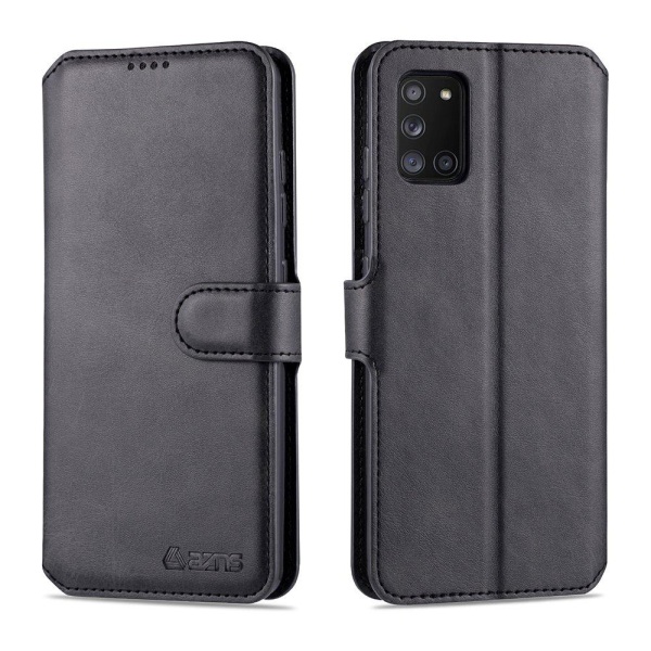 Samsung Galaxy A41 - Yazunshi Wallet Case Black Svart