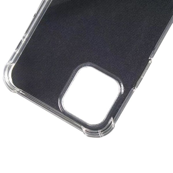 iPhone 11 - Støtdempende Silikondeksel med Tykke Hjørner Transparent