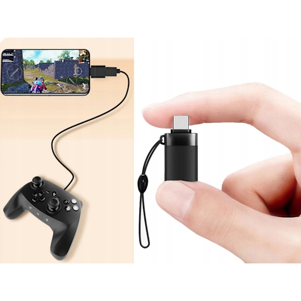 USB-C till USB-A 3.0 Adapter - Smidig och praktisk