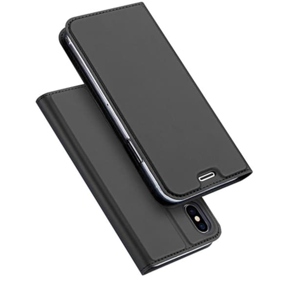 Stilrent Fodral med Kortfack av DUX DUCIS för iPhone X/XS Roséguld