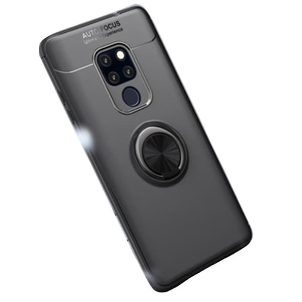 Huawei Mate 20 Pro - AUTO FOCUS - Skal med Ringhållare Blå/Blå Blå/Blå