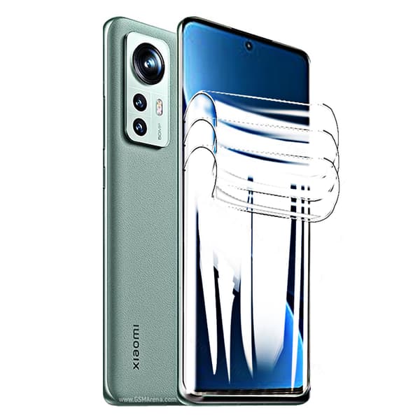 3-PACK Xiaomi 12 Pro Skärmskydd Hydrogel HD 0,2mm Transparent