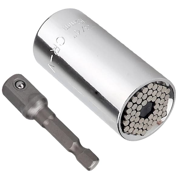 Universal Hylsnyckel Momentnyckel Silver