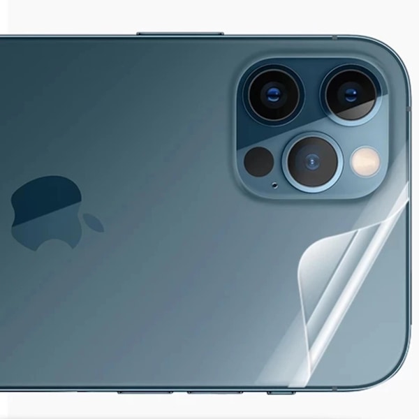 iPhone 13 Pro Max Back Screen Protector Hydrogel 0,3 mm Transparent