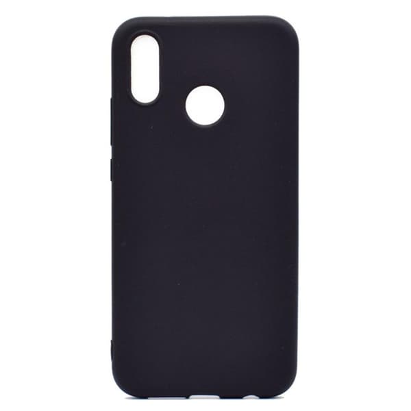 Matta silikonfodral till Huawei P20 Lite Svart