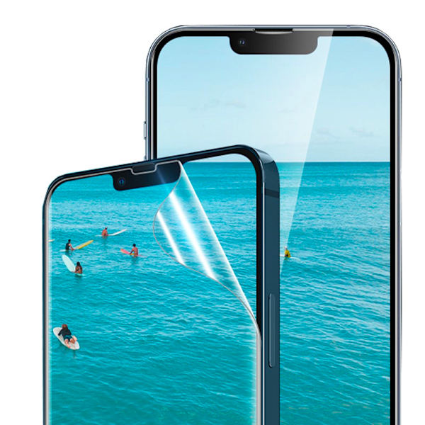 3-PACK iPhone 14 Plus Skärmskydd Hydrogel HD 0,2mm Transparent