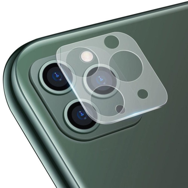 iPhone 11 Pro Max bakkamera linsebeskyttelse 9H 2.5D fulldeksel Transparent