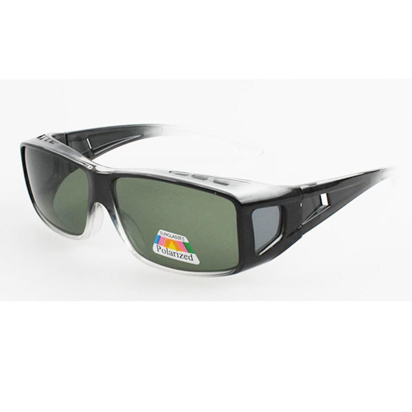 Solglas�gon Polarized �verdrag f�r vanliga Glas�gon 1