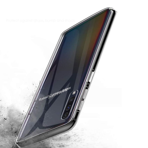 Samsung Galaxy A50 - Stötdämpande Kraftfullt Silikonskal Transparent