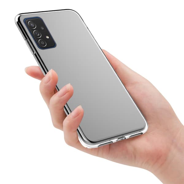 Samsung Galaxy A52s - Floveme Silikonskal Genomskinlig
