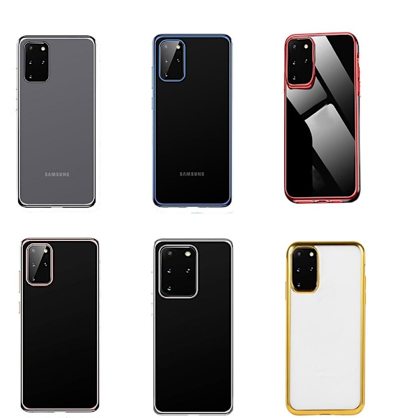 Samsung Galaxy S20 Plus - Floveme Silikonskal Gold Guld