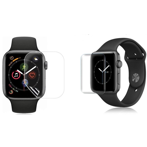 Mjukt Skärmskydd Apple Watch Series 2/3 38/42mm Transparent/Genomskinlig