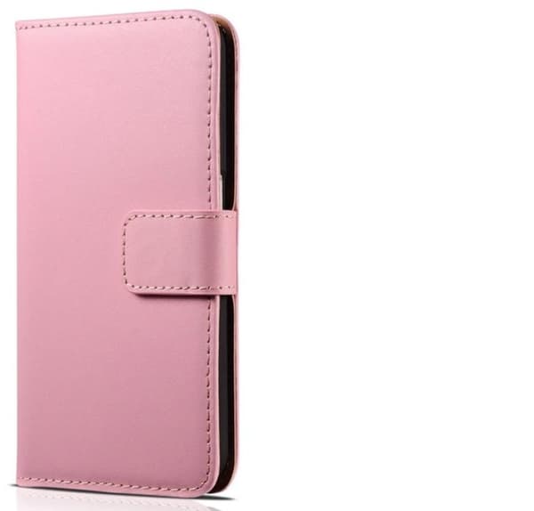 iPhone X - Stilrent Plånboksfodral i Läder från TOMKAS Rosa