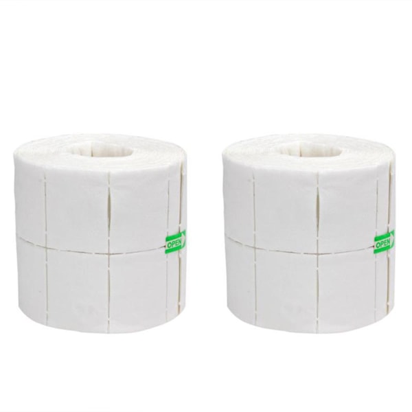 Rengörings Pads (Bomull) Vit Rengörings Pads 500st