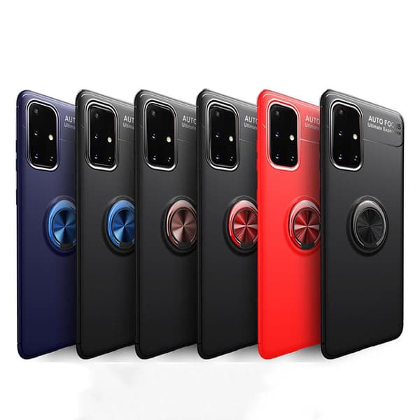 Samsung Galaxy A51 - Cover med ringholder Blå