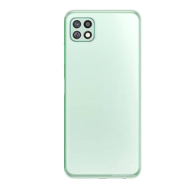 Samsung Galaxy A22 5G - NKOBEE mat cover Mörkblå