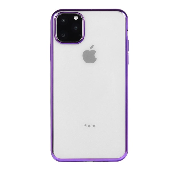 iPhone 11 Pro Max - Glat silikonebeskyttelsescover (LEMAN) Blå