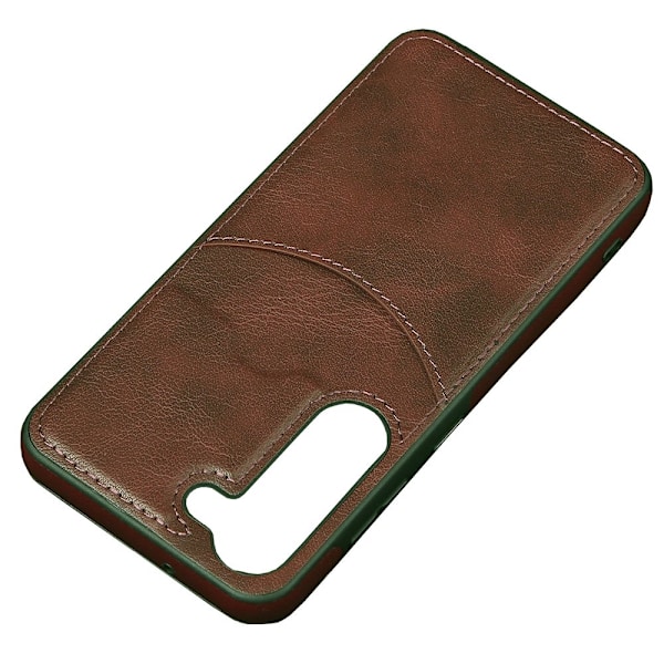 Samsung Galaxy S24 Plus - Skal med Kortfack & Premiumdesign Svart