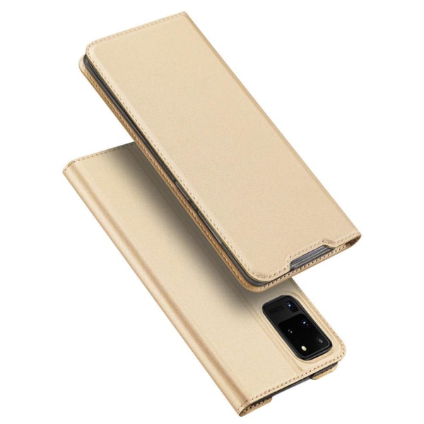 Samsung Galaxy S20 Ultra - DUX DUCIS Plånboksfodral Gold Guld