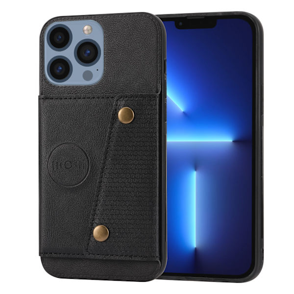 iPhone 14 Pro - Cover med kortholder Mörkblå