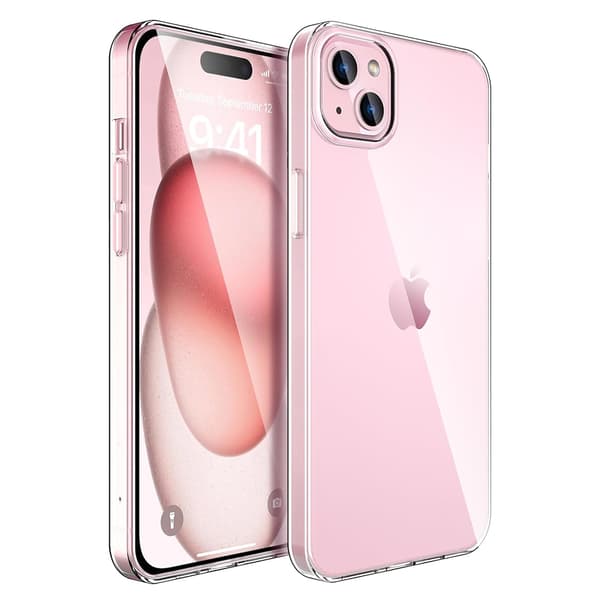 iPhone 15 Plus - Leman Silikonskal Genomskinlig