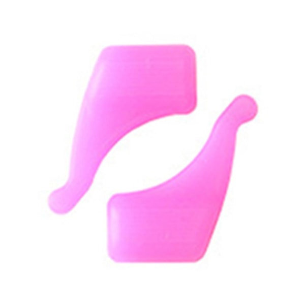 1-Par Anti-Slip Silikon Glasögon Krok Gul