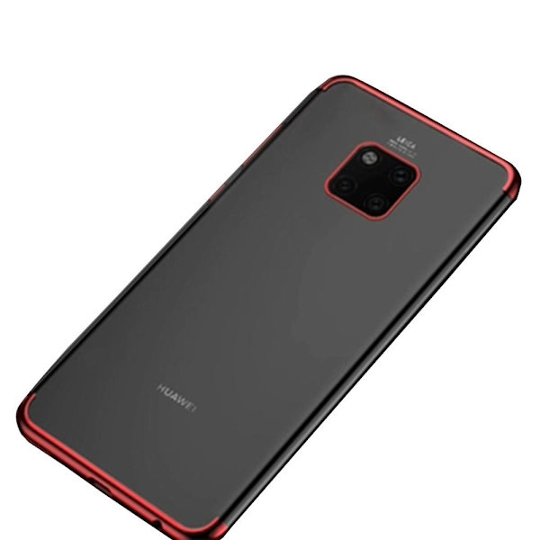 Effektfullt Skal av mjuk Silikon till Huawei Mate 20 Pro Silver
