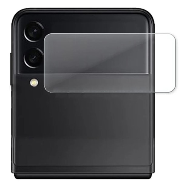 Galaxy Z Flip 3 1Set Skärmskydd (Baksida) Kameralinsskydd Transparent