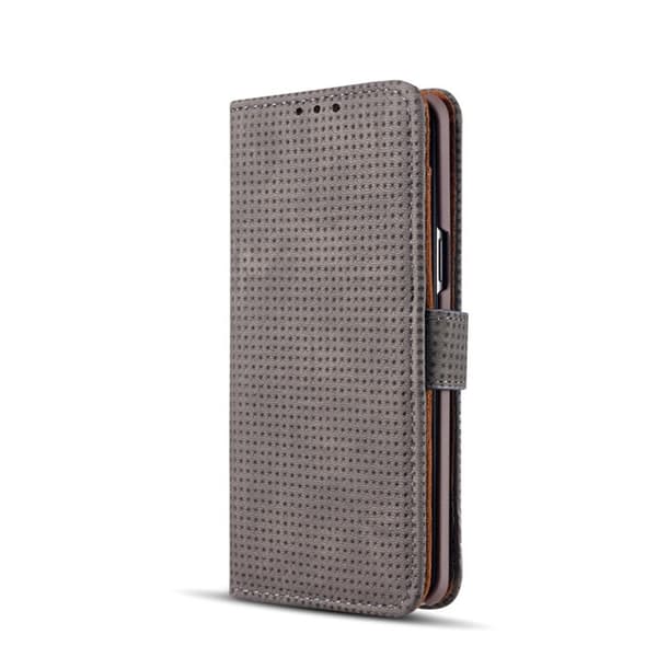 Plånboksfodral i Retrodesign från LEMAN till Samsung Galaxy S9+ Blå Blå