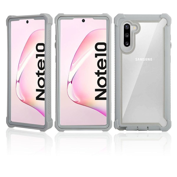 Samsung Galaxy Note10 - Stødabsorberende stilfuldt beskyttelsescover Svart/Roséguld