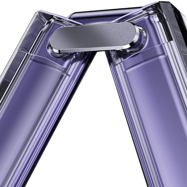 Galaxy Z Flip 5 - Gennemsigtigt silikonecover Transparent