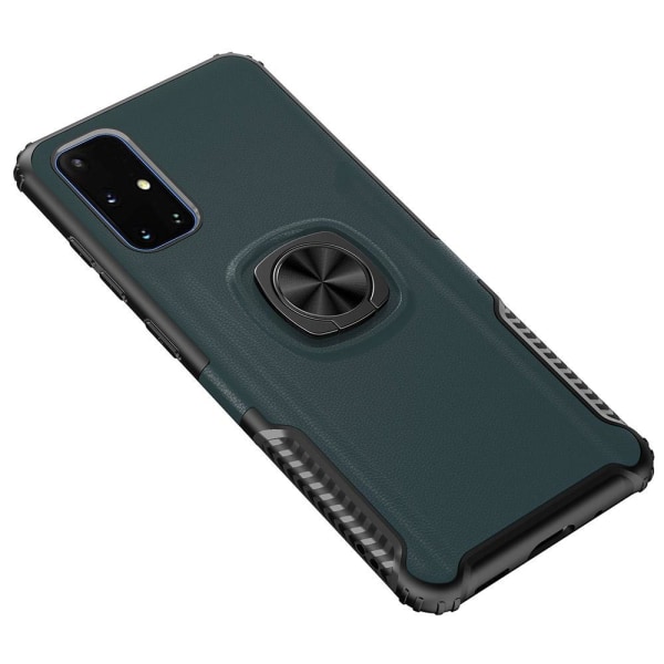 Samsung Galaxy A71 - Leman cover med ringholder Svart