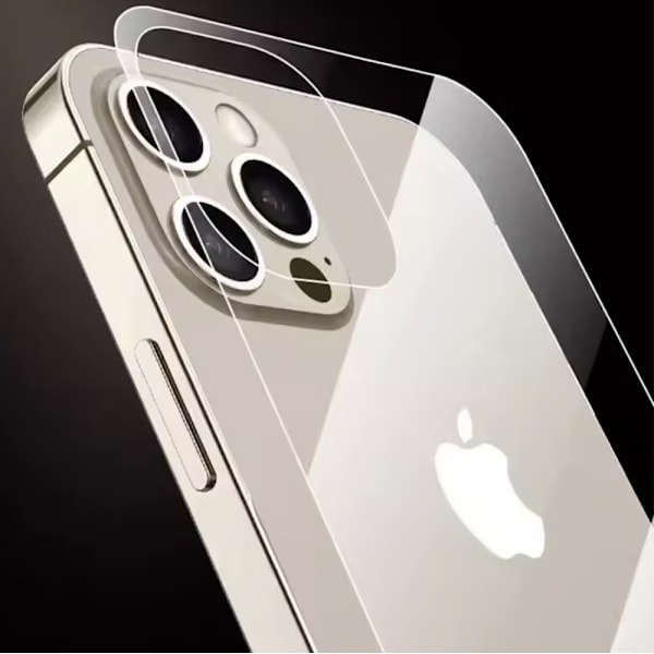 iPhone 16 Pro 2-pack Baksida Skärmskydd 0,3mm Transparent