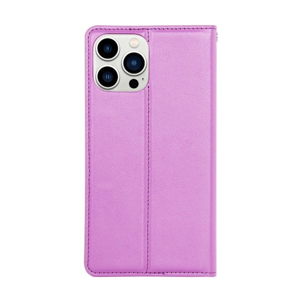iPhone 16 Pro - Hanman Minuo Stilrent Plånboksfodral Svart