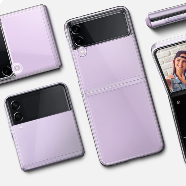 Smart Skyddsskal för Samsung Galaxy Z Flip 4 Transparent