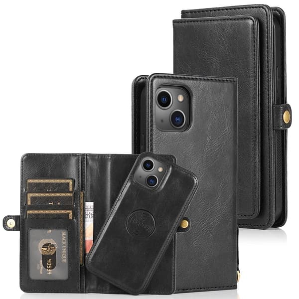 iPhone 14 - Plånboksfodral Röd