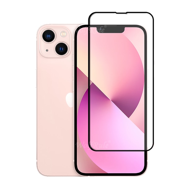 3-PACK iPhone 14 Plus 2.5D Skärmskydd HD 0,3mm Transparent