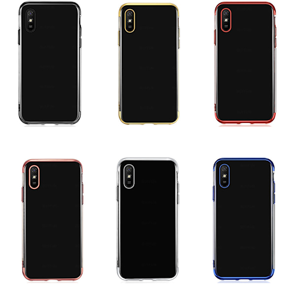Xiaomi Redmi 9AT - Skyddande Silikonskal Blå