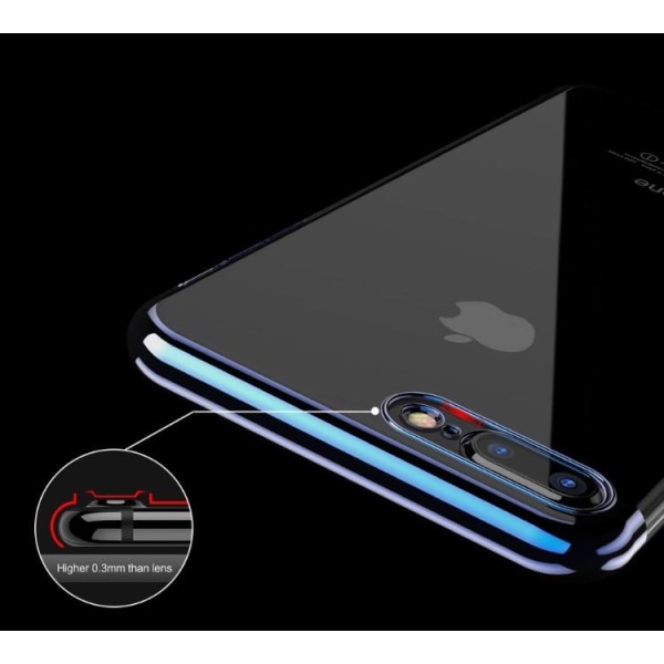 iPhone 8 - Stilrent Silikonskal från FLOVEME Svart