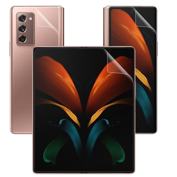 3-in-1 Hydrogel Skärmskydd Galaxy Z Fold 2 Transparent