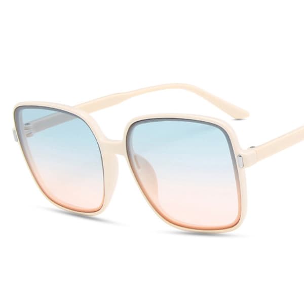 Elegant Polariserade Solglasögon Beige