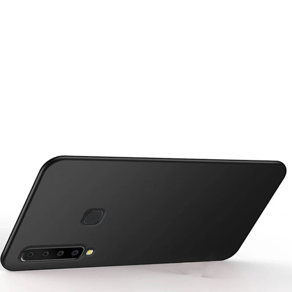 Samsung Galaxy A20S - Mattbehandlat Silikonskal Svart