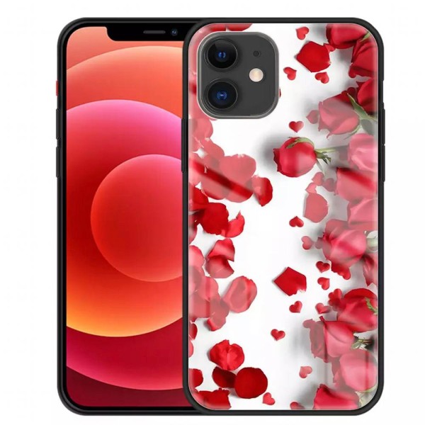 iPhone 12 - ROSE Skal Röd