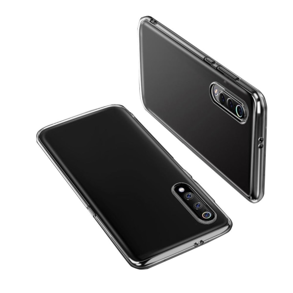 Samsung Galaxy A50 - Støtdempende kraftig silikondeksel Transparent