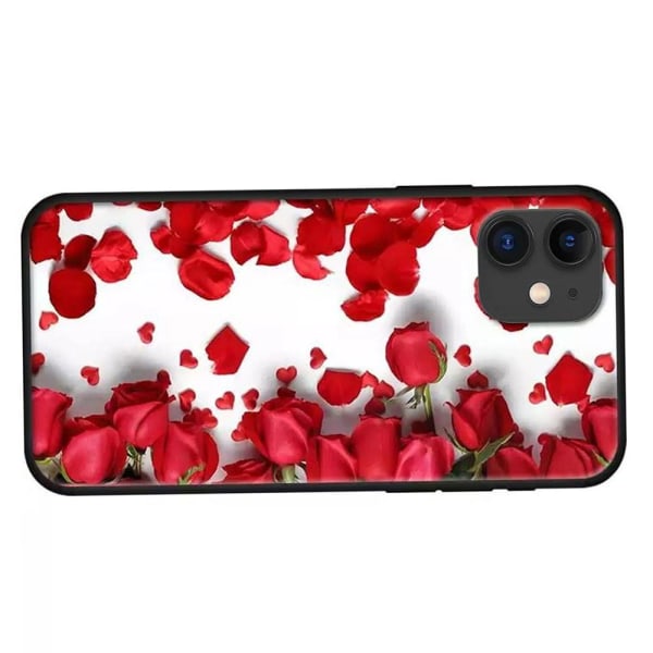 iPhone 12 - ROSE Skal Röd