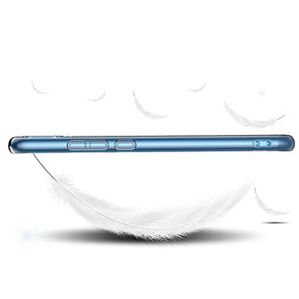 Samsung Galaxy A7 2018 - Smart Skyddsskal i Silikon från FLOVEME Transparent/Genomskinlig